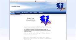 Desktop Screenshot of cross-travel.de